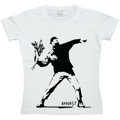 Banksy Damen Girly T-Shirt SH-5-14044-H6-7