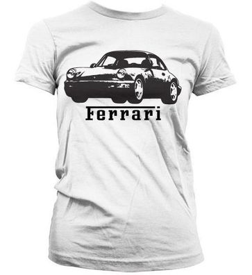 Tokigt Damen Ferrari 911 Girly T-Shirt SH-5-15457-H27-15