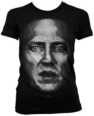 Christopher Walken Damen Face Girly Tee SH-5-15486-H10-17