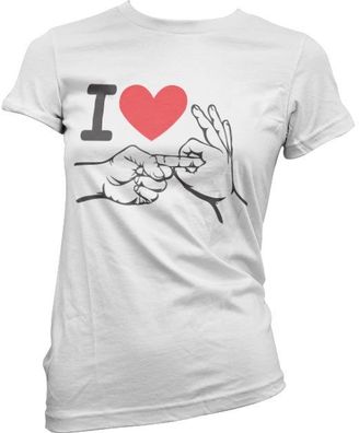 Tokigt Damen I Love To Make Love Girly Tee SH-5-15338-H9-5