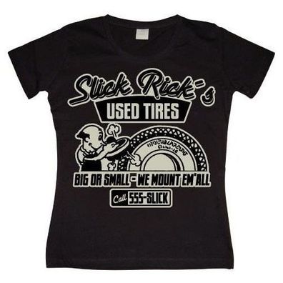 Hybris Damen Slick Rick S Used Tires Girly T-Shirt SH-5-15090-H23-15