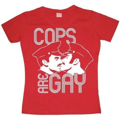 Tokigt Damen Cops Are Gay Girly T-Shirt SH-5-15065-LFH1-10