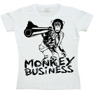 Hybris Damen Monkey Business Girly T-Shirt SH-5-15230-LFH1-10