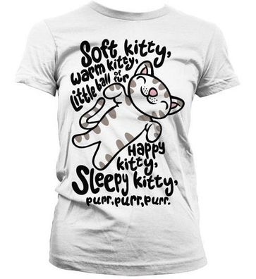 The Big Bang Theory Damen TBBT Soft Kitty Girly Tee SH-5-15440-H27-4