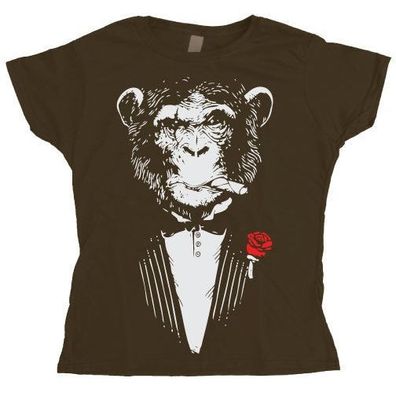 Hybris Damen Monkey Boss Girly T-Shirt SH-5-15200-H17-2