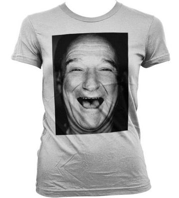 Hybris Damen Robin Williams Face Up Girly T-Shirt SH-5-15733-H51-10