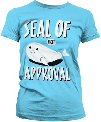 Tokigt Damen Seal Of Approval Girly Tee SH-5-15771-H9-11