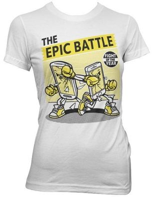 Tokigt Damen The Epic Battle Girly Tee SH-5-15728-H27-8