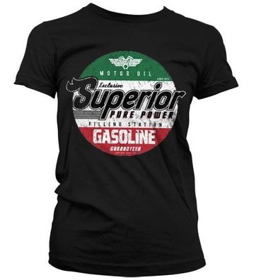 Hybris Damen Superior Motor Oil Girly T-Shirt SH-5-15745-H52-6