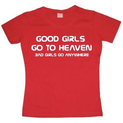 Tokigt Damen Good Girl Go To Heaven Girly T-Shirt SH-5-50029-H21-8