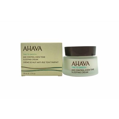 Ahava Time To Smooth Age Control Even Tone Sleeping Cream 50ml