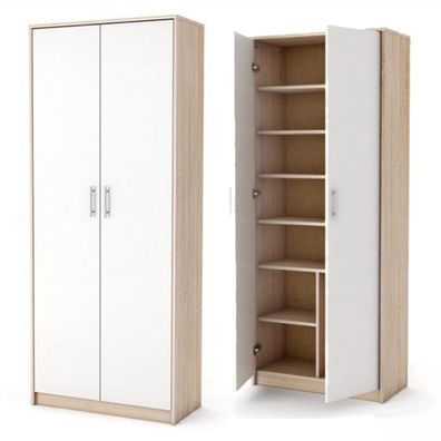 Mehrzweckschrank Kleiderschrank Kommode Stauraumkommode Sonoma 180cm