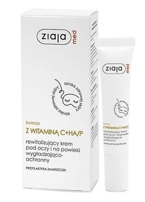 Ziaja Med Augencreme mit Vitamin C, 15 ml