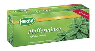 HERBA 7669 Pfefferminze - 25 Btl. à 1,5g