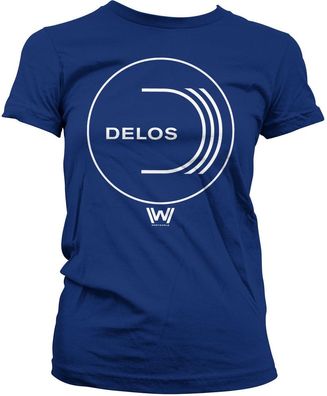 Westworld Damen Delos Logo Girly Tee WB-5-WESTW002-H59-10