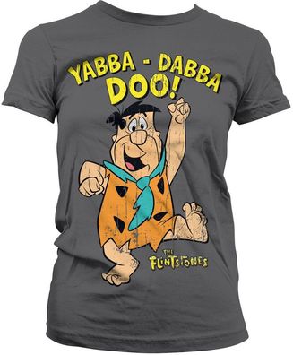 The Flintstones Damen Yabba Dabba Doo Girly Tee WB-5-FLIN003-H67-14