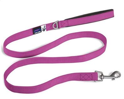 Hundeleine Basic Leash 140 x 2 cm Nylon fuchsia