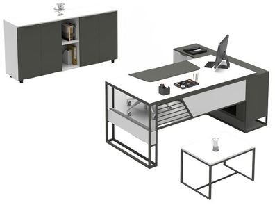 Schreibtisch Tisch Bürotisch Executive Desk Multifunktionstisch Chefschreibtisch