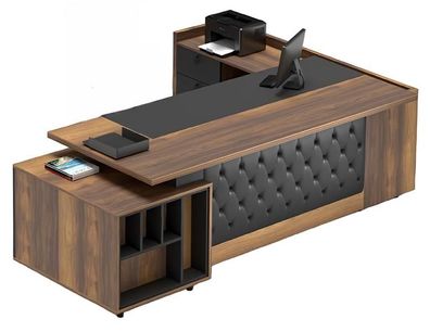 Multifunktionstisch Tisch Schreibtisch Chefschreibtisch Bürotisch Executive Desk