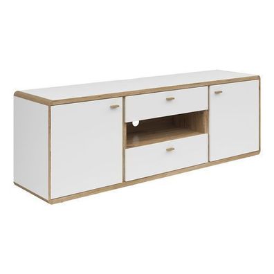 Fernsehtisch Ronda | Fernsehschrank Kommode | x 178 x 91 cm | Weiß