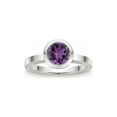 Quinn - Silberring mit Amethyst - 021809633 - Weite 56