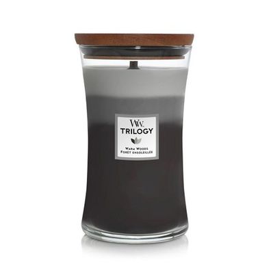 Woodwick Trilogy Warm Woods Duftkerze 609,5 g