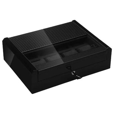 Modalo - 7008815 - Uhrenbox für 8 Uhren - carbon-schwarz - Imperia