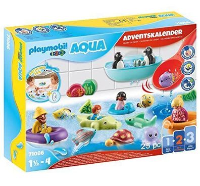 Playmobil 71086 Adventskalender 2024 1.2.3 AQUA Badespaß Badewannenspielzeug