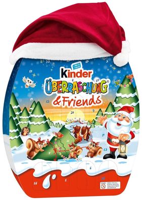 kinder Überraschung & Friends Adventskalender Schokoladen-Spezialitäten 370 g