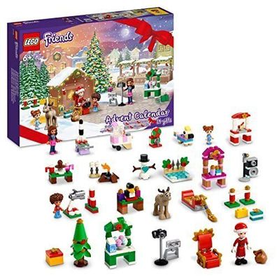 LEGO 41706 Friends Adventskalender 2024 24 Weihnachtsspielzeuge Spielzeug Kinder