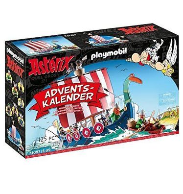 Playmobil 71087 Adventskalender 2024 Asterix Piraten Piratenschiff Comicfiguren