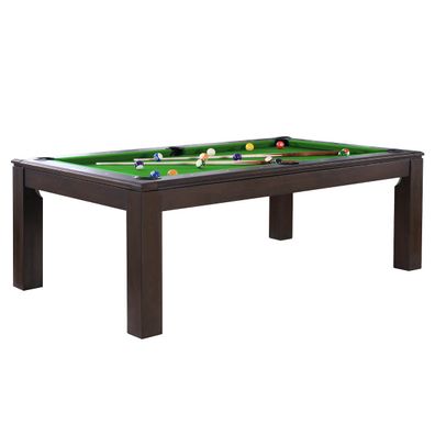 Billiard-Royal Pool- Billardtisch & Esstisch Modell Dalila Walnuss 8 ft