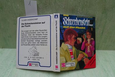 mini Buch Die Schreckensteiner auf der Flucht Oliver Hassenkamp Schneider C)1985