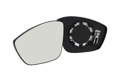 Spiegel Ersatzglas Links passend für Citroen C3 SX 07/16- mit Trägerplatte konve