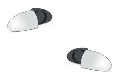 Spiegel Glas Links & Rechts Set passend für Opel Corsa E X15 09/14- m. Träger as