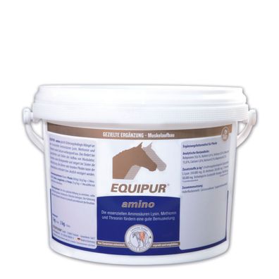 Equipur amino Muskeln Ergänzungsfuttermittel essenzielle Aminosäuren 3kg