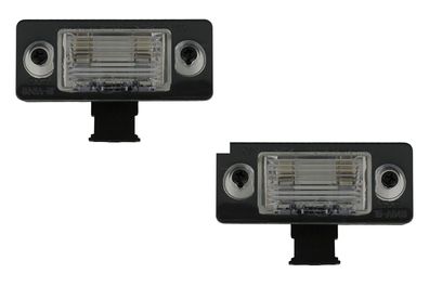 Kennzeichenleuchte Links & Rechts Set kompatibel zu Skoda Fabia 6Y 99-08