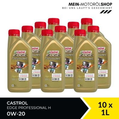 Castrol Edge Professional H 0W-20 10x1 Liter