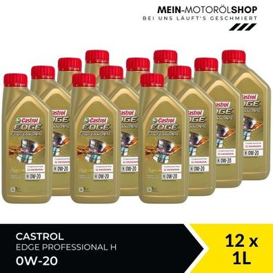 Castrol Edge Professional H 0W-20 12x1 Liter