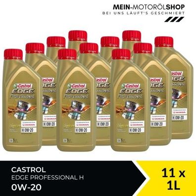 Castrol Edge Professional H 0W-20 11x1 Liter