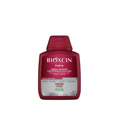 Bioxcin Forte Shampoo – Intensive Pflege gegen Haarausfall, B11, 300ml