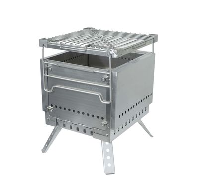 Winnerwell tragbarer Grill / Feuerschale / Campingkocher mit Sekundärverbrennung