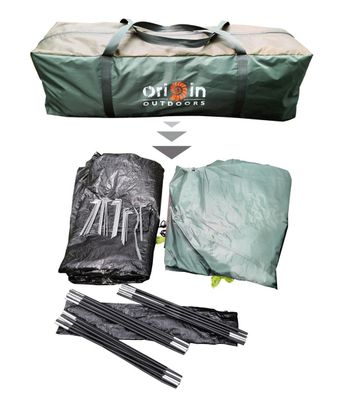 Origin Outdoors Zelt 'Hyggelig', 3 Person