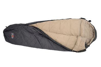 Origin Outdoors Schlafsack 'Frostfall Performance', Mumienform, oliv-grau