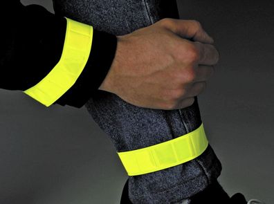 Origin Outdoors Klettband, 1 Paar, leuchtgelb