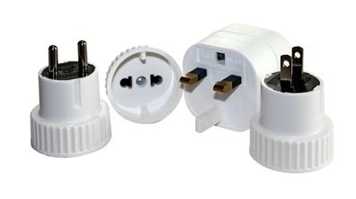 BasicNature Steckeradapter 'Welt Set', mit 4 Adaptern