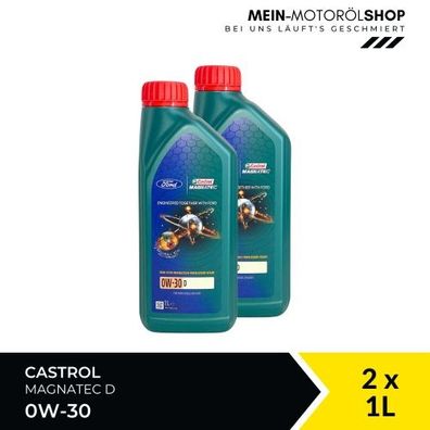 Ford Castrol Magnatec 0W-30 D 2x1 Liter