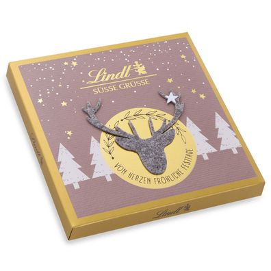 Lindt Filz Edition Weihnachten Pralinés 175g