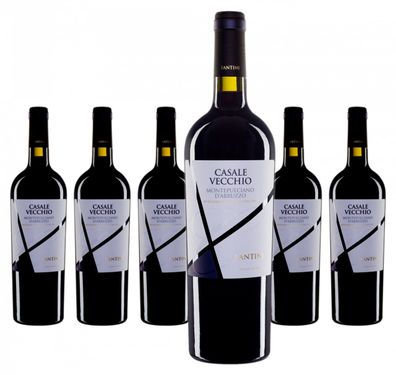 6 x Farnese Vini Casale Vecchio Montepulciano d'Abruzzo DOC – 2020