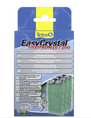 Tetra EasyCrystal Filter Pack 250/300 - Für kristallklares Wasser im Aquarium